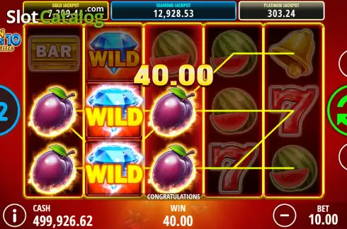Οθόνη3. Golden Diamonds 10 Extreme Κουλοχέρης