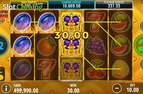 Οθόνη2. Golden Crown Extreme Booster Κουλοχέρης