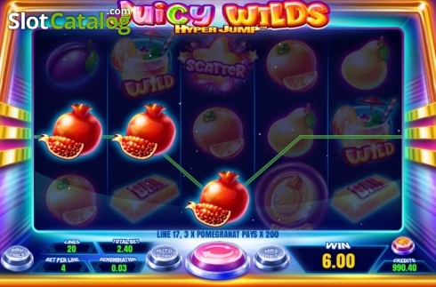 Οθόνη3. Juicy Wilds Κουλοχέρης