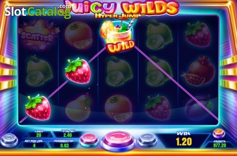 Οθόνη5. Juicy Wilds Κουλοχέρης