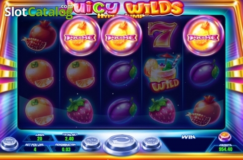 Οθόνη7. Juicy Wilds Κουλοχέρης