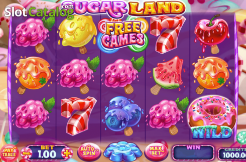 Οθόνη2. Sugar Land (Felix Gaming) Κουλοχέρης