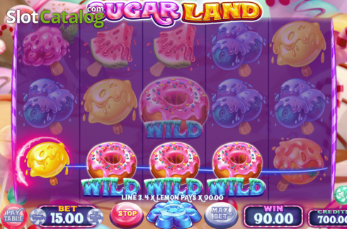 Οθόνη4. Sugar Land (Felix Gaming) Κουλοχέρης