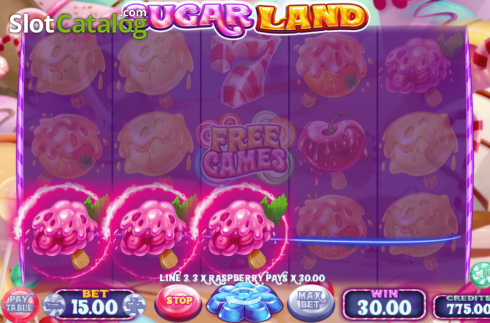 Οθόνη5. Sugar Land (Felix Gaming) Κουλοχέρης