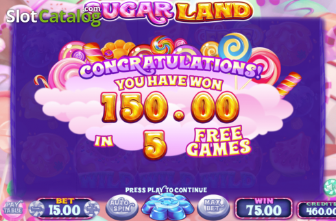 Οθόνη8. Sugar Land (Felix Gaming) Κουλοχέρης