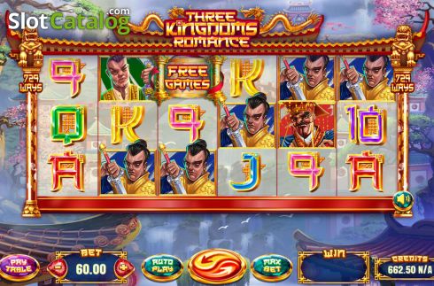 Οθόνη2. Three Kingdoms Romance Κουλοχέρης