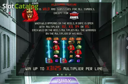 Οθόνη5. Joker Heist (Felix Gaming) Κουλοχέρης