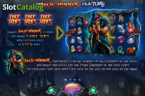 Οθόνη5. Jack The Winner Κουλοχέρης