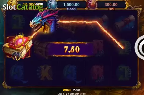 Οθόνη3. Book of Dragon Hold and Win Κουλοχέρης