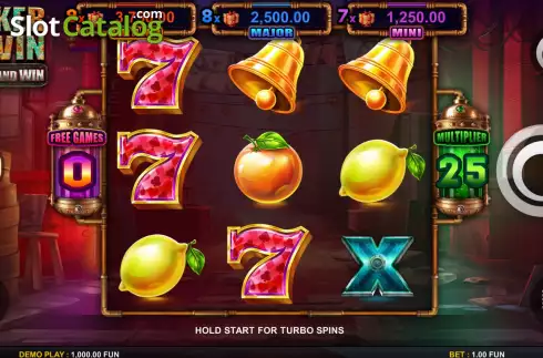 Οθόνη2. Joker Qwin - Hold and Win Κουλοχέρης