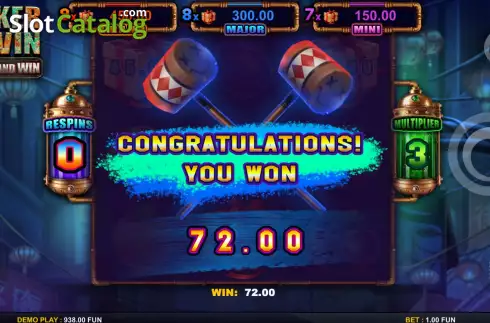 Οθόνη3. Joker Qwin - Hold and Win Κουλοχέρης