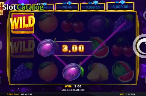 Οθόνη3. Fruits Cash Κουλοχέρης 