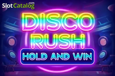 Disco Rush Hold And Win Λογότυπο Disco Rush Hold And Win Λογότυπο