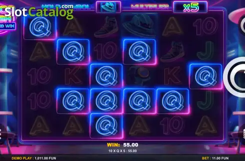 Οθόνη3. Disco Rush Hold And Win Κουλοχέρης
