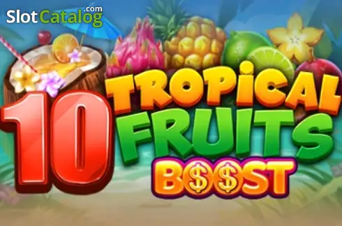 10 Tropicial Fruits Boost Λογότυπο