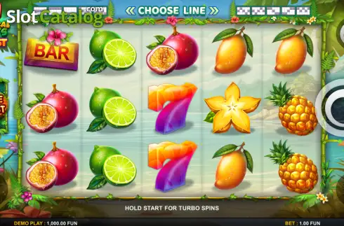 Οθόνη2. 10 Tropicial Fruits Boost Κουλοχέρης 