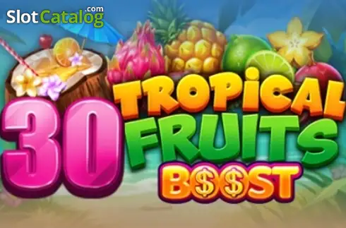 30 Tropcial Fruits Boost Λογότυπο 30 Tropcial Fruits Boost Λογότυπο
