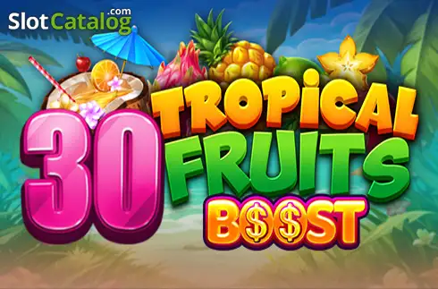 30 Tropical Fruits Boost Λογότυπο