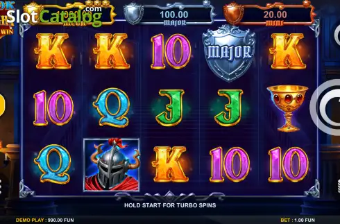 Οθόνη2. Book of Knight Hold and Win Κουλοχέρης