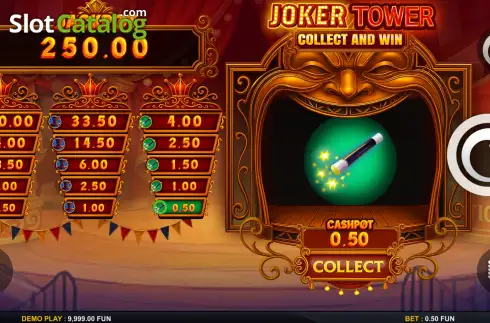 Οθόνη3. Joker Tower Collect and Win Κουλοχέρης