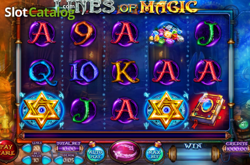 Οθόνη2. Lines of Magic Κουλοχέρης