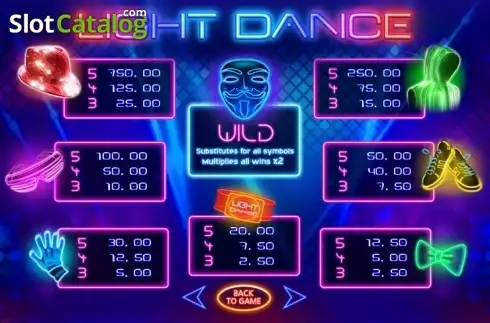 Οθόνη5. Light Dance Κουλοχέρης