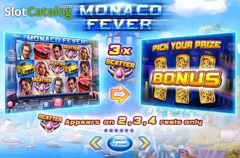 Οθόνη6. Monaco Fever Κουλοχέρης 