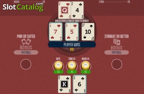 Οθόνη5. 3 Card Hold'em (Felt) Κουλοχέρης