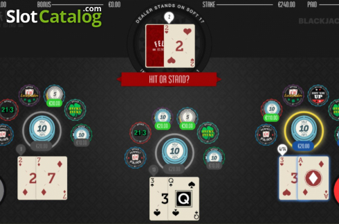 Οθόνη8. Blackjack Plus Κουλοχέρης