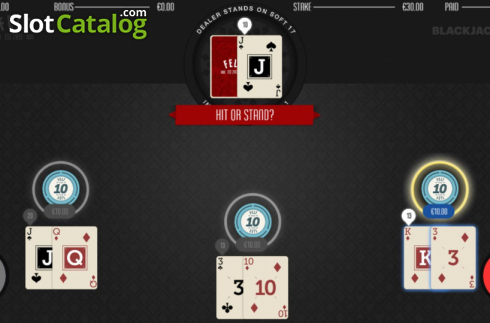 Οθόνη2. Blackjack Plus Κουλοχέρης