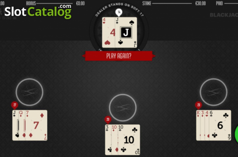 Οθόνη3. Blackjack Plus Κουλοχέρης