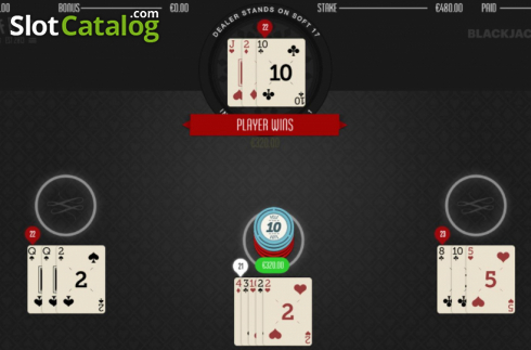 Οθόνη5. Blackjack Plus Κουλοχέρης
