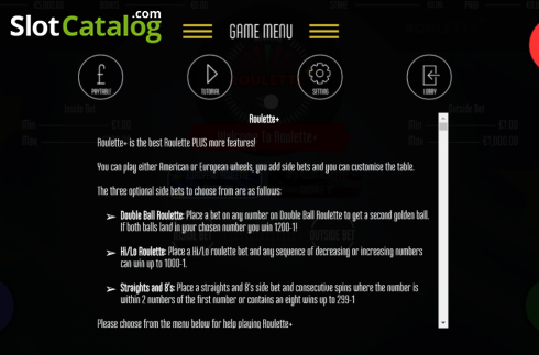 Οθόνη8. Roulette Plus (Felt) Κουλοχέρης