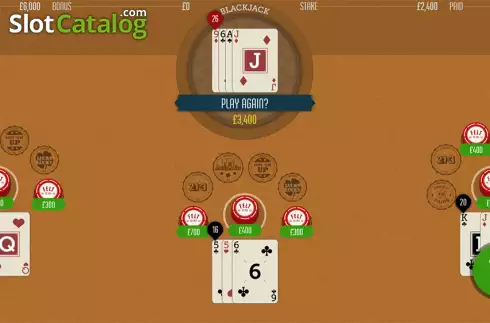 Οθόνη4. 6 in 1 Blackjack (Felt Gaming) Κουλοχέρης