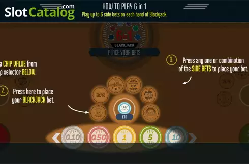 Οθόνη5. 6 in 1 Blackjack (Felt Gaming) Κουλοχέρης