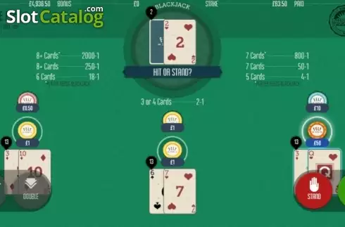 Οθόνη3. Buster Blackjack (Felt Gaming) Κουλοχέρης 