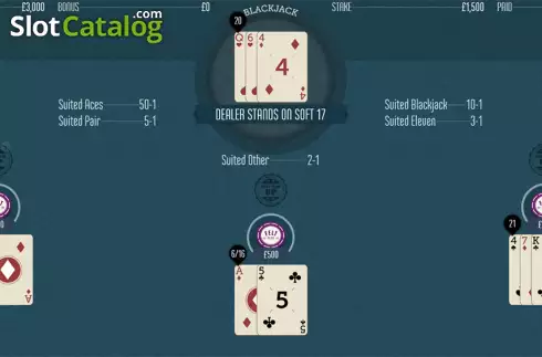 Οθόνη5. Suit'em Blackjack (Felt Gaming) Κουλοχέρης