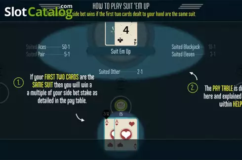 Οθόνη7. Suit'em Blackjack (Felt Gaming) Κουλοχέρης