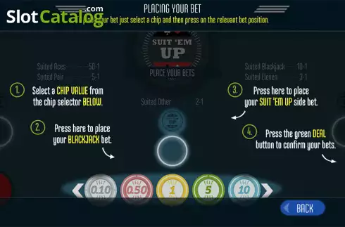 Οθόνη8. Suit'em Blackjack (Felt Gaming) Κουλοχέρης