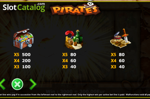 Οθόνη6. Pirates (Fils Game) Κουλοχέρης