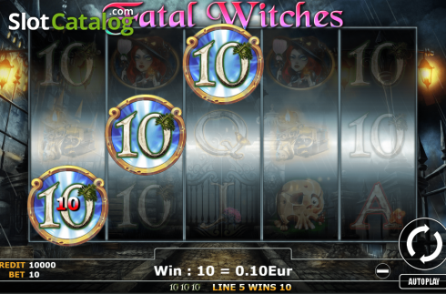 Οθόνη4. Fatal Witches Κουλοχέρης