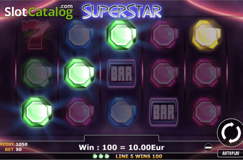 Οθόνη4. Super Star (Fils Game) Κουλοχέρης