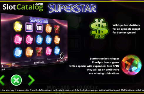 Οθόνη5. Super Star (Fils Game) Κουλοχέρης