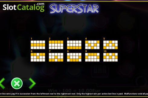 Οθόνη9. Super Star (Fils Game) Κουλοχέρης