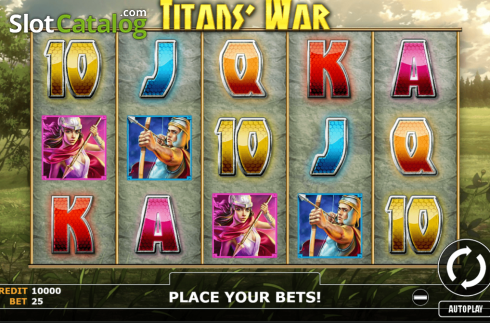 Οθόνη2. Titans War Κουλοχέρης