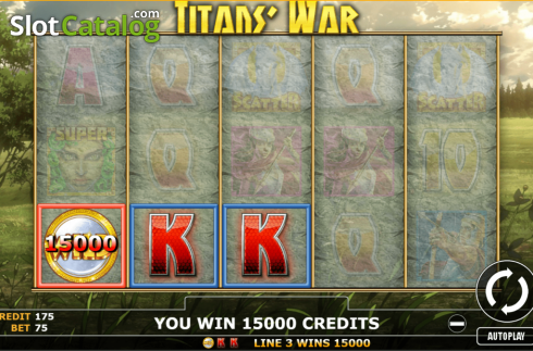 Οθόνη3. Titans War Κουλοχέρης