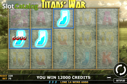 Οθόνη4. Titans War Κουλοχέρης