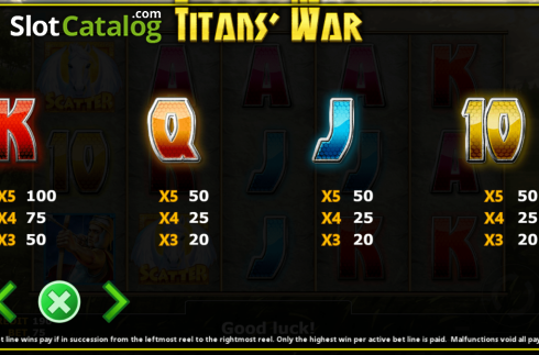 Οθόνη8. Titans War Κουλοχέρης