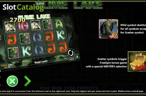 Οθόνη7. Slime Lake Κουλοχέρης