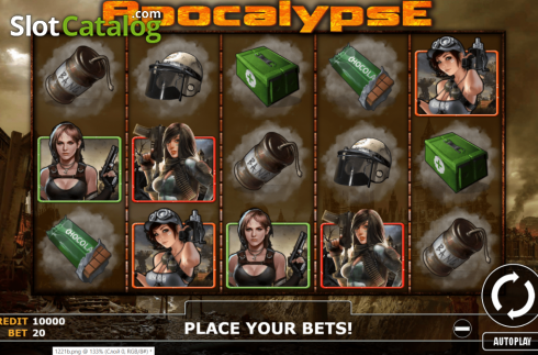 Οθόνη2. Apocalypse (Fils Game) Κουλοχέρης